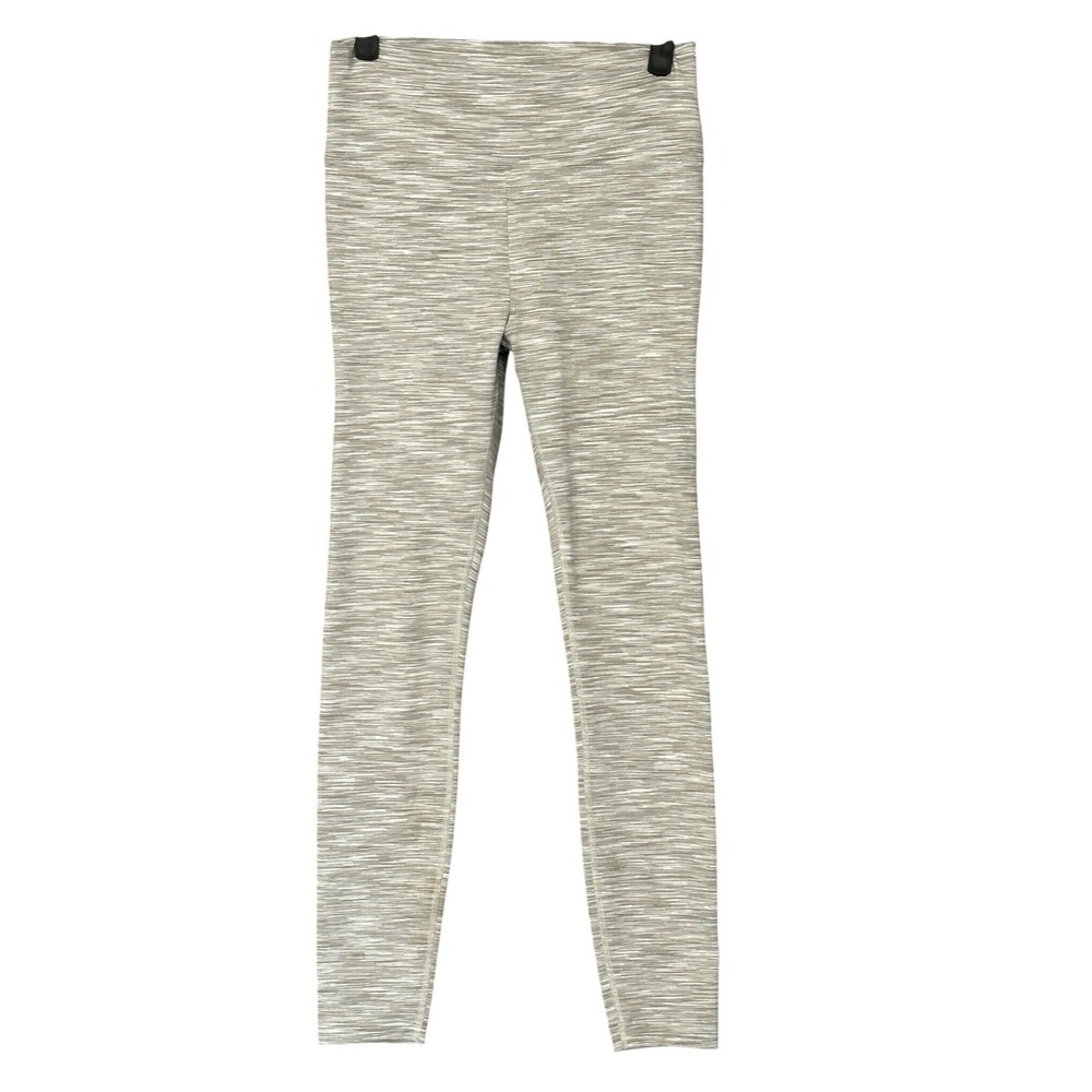 Outdoor Voices TechSweat Space Dye High Rise Leggings Oatmeal White Small 101116